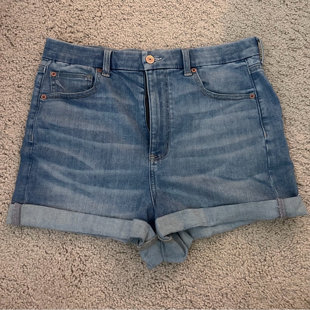 American Eagle Outfitters Light Blue Jean Shorts